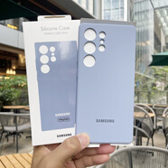 三星（SAMSUNG）適用于三星原裝S25Ultra手機殼S25+磁吸充電保護套S25液態(tài)硅膠保 四包磁吸液態(tài)硅膠殼天藍 三星Galaxy S25+