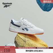 Reebok銳步官方夏男女TECHQUE T經(jīng)典舒適復(fù)古運(yùn)動(dòng)休閑小白鞋板鞋 CN3196-藏青色 36