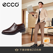 愛步（ECCO）男士皮鞋 商務英倫風樂福鞋一腳蹬鞋商務休閑男鞋 都市倫敦525624 可可棕52562401482 43