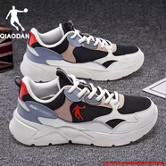 宰摟運動(dòng)鞋男鞋軟底跑步鞋2025秋冬季新款網(wǎng)面透氣輕便減震休閑鞋子男 黑色霧藍色網(wǎng)面 39 39