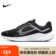 耐克NIKE跑步鞋男緩震透氣QUEST 5運動鞋 DD0204-001黑白41