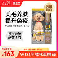 紐頓T28中小型&玩賞犬全價(jià)狗糧犬糧鮭魚(yú)&鱒魚(yú)配方美國進(jìn)口1.82kg