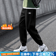 阿迪達(dá)斯（adidas）休閑褲男褲 25夏新款運(yùn)動(dòng)褲跑步健身透氣衛(wèi)褲棉質(zhì)柔軟舒適長(zhǎng)褲男 HE2225/單層束腳/雙面針織 L 180/86（建議體重150-170斤）