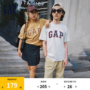 Gap女裝夏季不對(duì)稱簡約一片式口袋工裝風(fēng)短裙半裙496377 黑色 6(28)亞洲尺碼