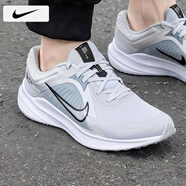 耐克（NIKE）男鞋跑步鞋 25夏季新款運動鞋耐磨登山休閑鞋子男網(wǎng)面透氣慢跑鞋 002-銀月流光/曬圖退10【元】 40.5 （內(nèi)長255mm）