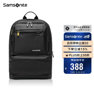 新秀麗（Samsonite）電腦包雙肩包商務(wù)背包筆記本包休閑都市36B*09003黑色14英寸