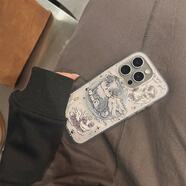 OTHER磁吸支架適用華為nova1214109876SE54e狗狗MATE605040 其他手機型號 邊境牧羊犬狗狗+磁吸天使翅膀狗狗支架(全套)