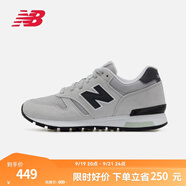 NEW BALANCE 官方休閑鞋男鞋女鞋簡(jiǎn)約經(jīng)典舒適百搭時(shí)尚輕便復(fù)古運(yùn)動(dòng)鞋565系列 灰色 ML565CLG 44 (腳長(zhǎng)28cm)