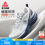 匹克態(tài)極千里2跑步鞋男寬楦減震透氣運(yùn)動(dòng)鞋穩(wěn)定支撐黑色慢跑鞋休閑鞋 【男款】淺灰/深蘭 42