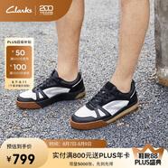ClarksClarks其樂藝動(dòng)系列男鞋街頭潮流舒適拼色運(yùn)動(dòng)鞋休閑厚底滑板鞋