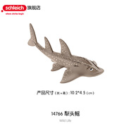 思樂（Schleich S）仿真海洋動(dòng)物模型大白鯊藍(lán)鯨虎鯨海豚海象男女孩兒童玩具生日禮物 犁頭鰩14766
