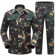 盾郎迷彩服男套裝軍迷服裝作訓女學(xué)生軍訓服耐磨表演戰術(shù)服勞保工作服 獵人教官款 170(L)