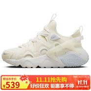 耐克NIKE女子休閑鞋氣墊HUARACHE秋款運動鞋DQ8031-101頂峰白色42碼
