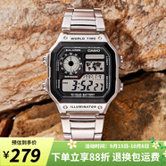 卡西歐手表 復古小方塊 運動(dòng)學(xué)生表 多功能持久電力防水男表   AE-1200WHD-1A店長(cháng)推薦