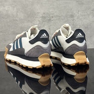 adidas阿迪達斯男鞋秋季新款運動鞋復(fù)古休閑老爹鞋輕便緩震跑步鞋子男 灰色/藍色/漢玉白 /FUTRO MIXR 45