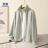 羅蒙【搖粒絨面料】時(shí)尚戶外搖粒絨外套女立領(lǐng)休閑開衫上衣女外套