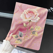 殼千金小米平板8/8pro保護套11.16寸SE11紅米RedmiPad M7保護殼6Spro卡通全包5pro電腦皮套Max14支架防摔 暈染玫瑰【配鋼化膜】 小米平板 6S Pro (12.4英寸)