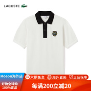 LACOSTE法國鱷魚男裝春秋秋冬夏時尚拼色純棉短袖T恤POLO衫|PH7369 8LP/白色 S 2 /165