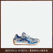 BOTTEGA VENETA[禮物]葆蝶家男女同款ORBIT運動鞋bv鞋 沖浪藍-灰白色-男款偏小,建議拍大一碼 40