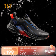 361°運動(dòng)鞋男秋季雨屏防潑水雨天戶(hù)外通勤慢跑步鞋子男672032222-4