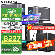 威斯汀（WESTDING）【國家補(bǔ)貼】天籟家庭ktv音響套裝家庭影院客廳唱歌全套設(shè)備家用卡拉ok藍(lán)牙音箱點歌機(jī)功放一體機(jī) 天籟豪華版+300+F8S+K4S+T9+W13炮
