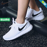 耐克（NIKE）跑步鞋女鞋 秋季新款ROSHE ONE透氣減震運(yùn)動鞋大LOGO低幫休閑鞋 844994-101 38.5
