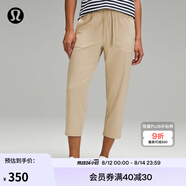 lululemon丨Pull-On女士松緊腰錐形褲腿中腰中長(zhǎng)褲23