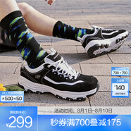 斯凱奇（Skechers）奧利奧熊貓鞋丨老爹鞋男經(jīng)典黑白復(fù)古春夏輕便潮流增高運(yùn)動(dòng)休閑鞋 BKW/黑色/白色 40