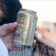 智美（Chimay）金帽啤酒 330ml*6聽(tīng) 修道院精釀 比利時(shí)進(jìn)口  中秋送禮