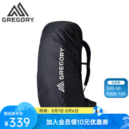 GREGORYGregory格里高利PRO RAINCOVER戶外背包防水防塵防雨罩 30-50L-曜石黑