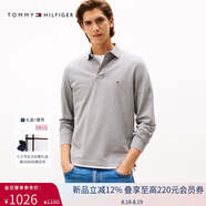 Tommy Hilfiger25新款秋冬男裝商務(wù)休閑純色小繡標修身長(cháng)袖T恤POLO衫05259