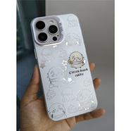 班美蘿于iphone16promax烏薩奇蘋果硅膠小八14華為保護套1715p寶寶13適用防飛鼠可愛新款12chikawa小米摔 銀白獺獅 iPhone XS Max