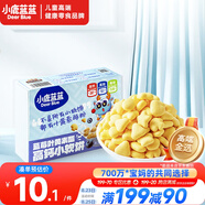 小鹿藍(lán)藍(lán)藍(lán)莓葉黃素酯高鈣小軟餅藍(lán)莓味60g兒童餅干寶寶零食糕點零食