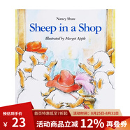 英文原版 Sheep in a Jeep 紙板書 小羊向前沖 廖彩杏推薦 朗朗上口韻文 兒童啟蒙繪本 綠山墻 Sheep in a Shop 小羊逛商店