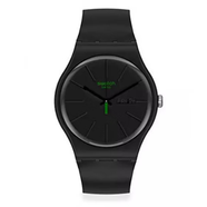 斯沃琪（Swatch）手表男女中性黑賽夜SUOB702 SUOB720 GB743 SUOW701 SO29B700