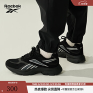 Reebok銳步官方24年新款男女PREMIER ROAD CN復(fù)古運動休閑跑鞋 24FRC905U1GH1 黑色/銀色 42