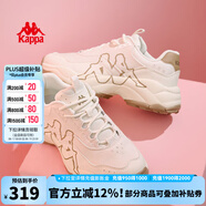 KAPPA卡帕女鞋老爹鞋女2025夏季新款鞋子女百搭休閑運(yùn)動(dòng)鞋輕便軟底跑鞋 65D冬日白/棕色 36