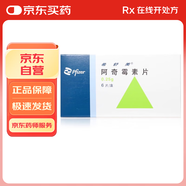 【原研藥】希舒美 阿奇霉素片 0.25g*6片/盒