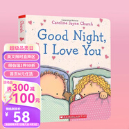 愛(ài)的晚安故事 Good Night I Love You 晚安我的寶貝 英文繪本 I will love you forever 英語(yǔ)紙板書(shū) Caroline 晚安，我的寶貝 (精裝書(shū))