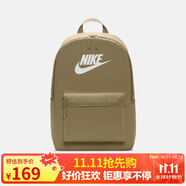 耐克（NIKE）男女雙肩包背包 電腦包旅行包書包 DC4244-297 卡其