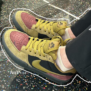 耐克滑板鞋男鞋 春季新款SB FORCE 58經(jīng)典時(shí)尚低幫運動(dòng)鞋耐磨板鞋 DV5477-008/軍綠 偏小半碼 40