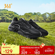 361°361°運(yùn)動鞋云舒5夏季跑鞋透氣網(wǎng)面戶外休閑老爹鞋男672516701-5
