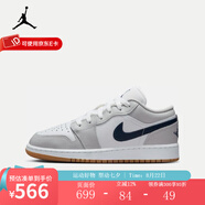 耐克（NIKE）AIR JORDAN 1 LOW (GS)青少年籃球鞋AJ1低幫板板鞋運動(dòng)鞋子 553560-146 38