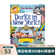 英文原版 我的瘋狂學校漫畫版 第3本  My Weird School Graphic Novel: Dorks in New York! 搞怪校園故事 兒童章節(jié)小說 綠山墻