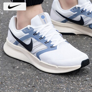 耐克（NIKE）男鞋 25秋季新款運(yùn)動鞋子男飛線登山網(wǎng)面慢跑鞋透氣緩震跑步鞋男 105-白藍(lán)/曬圖退10 40 （內(nèi)長250mm）