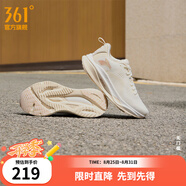 361°運動(dòng)鞋男鞋赤焰4秋季網(wǎng)面透氣跑鞋男輕便通勤減震專(zhuān)業(yè)跑步鞋 羽毛白/西米色 密網(wǎng)【女】 37
