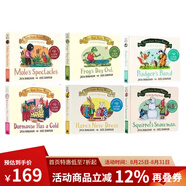 Tales from Acorn Wood 橡樹林故事集 Julia Donaldson 6冊大全套紙板翻翻書 Axel Scheffler 英文原版兒童啟蒙繪本 綠山墻