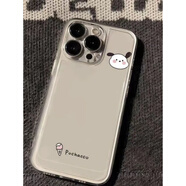 天啟世紀情侶小頭帕恰狗凱蒂貓適用蘋(píng)果11手機殼iPhone4/5s透明6/7/8plus可愛(ài)卡通xmax防摔保護xr潮12/13/1 帕恰狗頭像C67【透明】 iPhone 5S