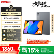 聯(lián)想（Lenovo）小新平板11 護(hù)眼2.5K超清大屏 天璣6300AI平板電腦 旗艦性能AI伴學(xué) 8+256G灰【5G可插卡】