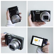 Panasonic Connectccd相機 徠卡鏡頭 便攜復古 膠片濾鏡 長(cháng)焦拍月亮 金屬黑16x長(cháng)焦 ZS10 [93新] /1400 套餐三+備用電池+兩用讀卡器